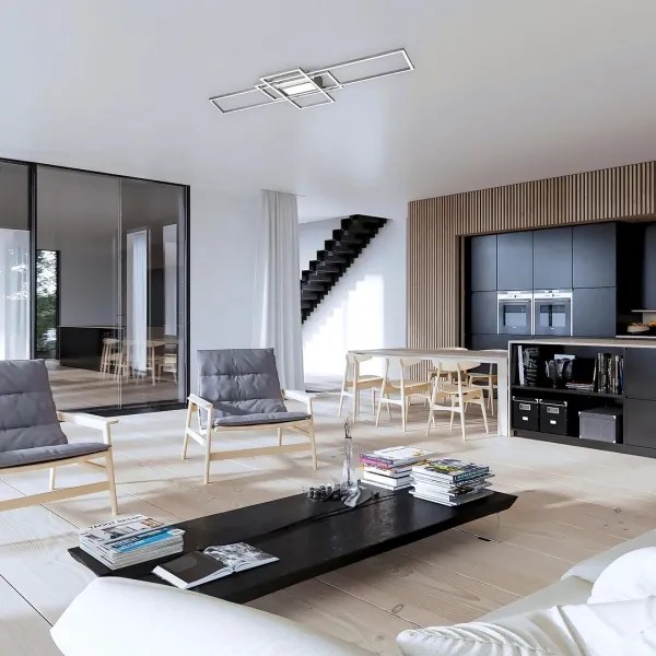 Rabalux 6869 - Dimmelhető THABITA LED mennyezeti lámpatest 54W/230V + távirányító