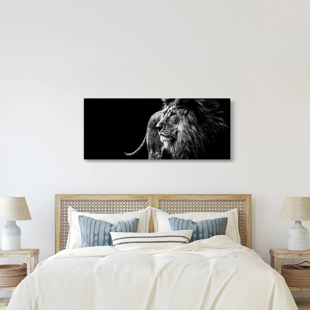 Kép - Oroszlán (120x50 cm)