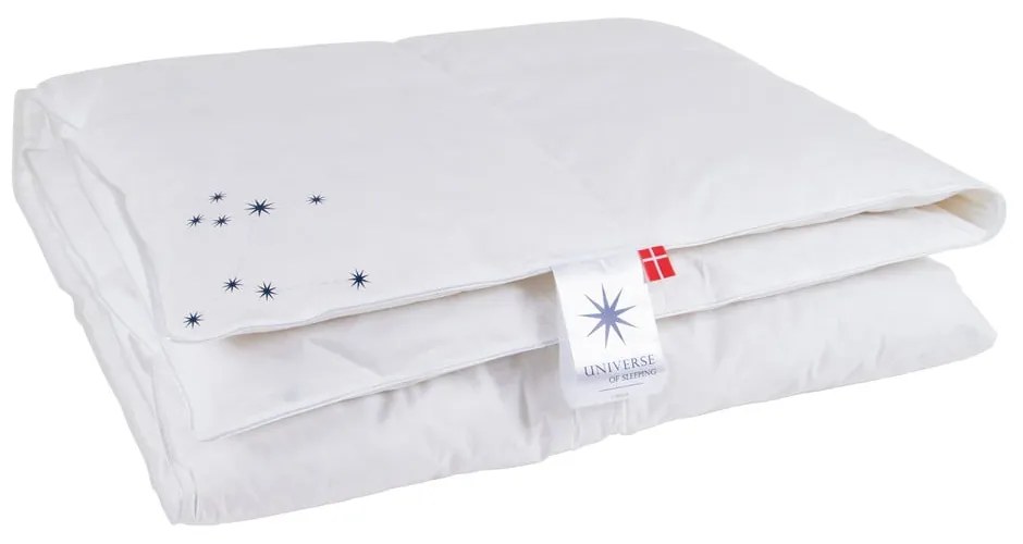 Nyári paplan toll töltettel 200x220 cm Capella Cool – Universe of Sleeping