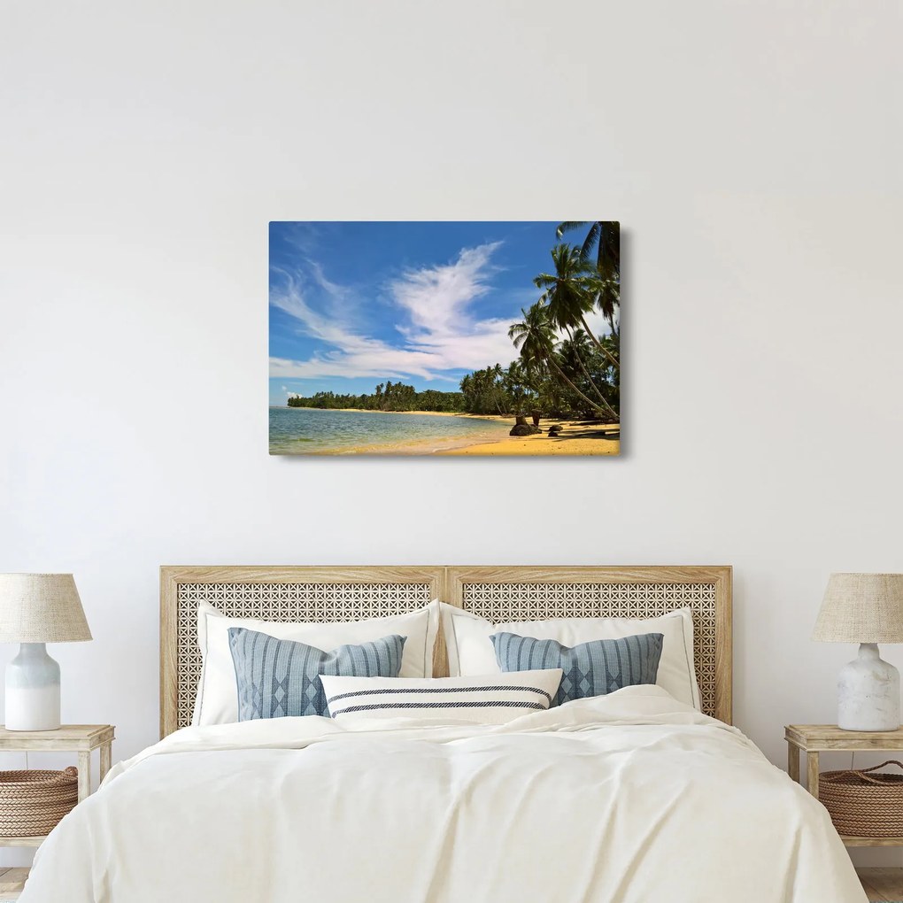 Kép a strandról (90x60 cm)