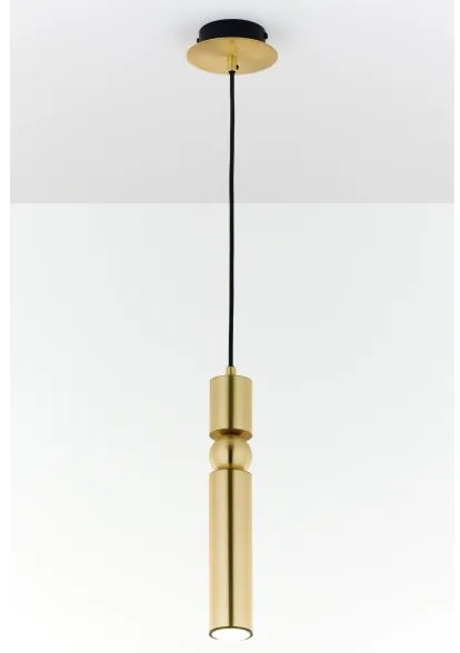 Jupiter 2009 - Csillár zsinóron ALAS 1xGU10/10W/230V arany