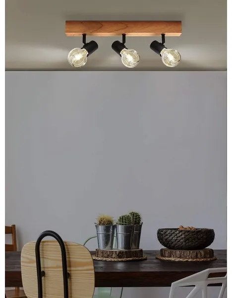 Eglo 99479 - Spotlámpa TOWNSHEND 3xE27/60W/230V