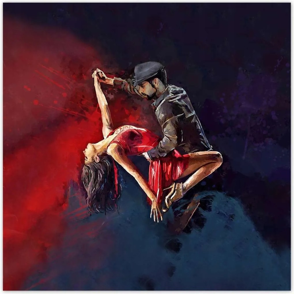 Poszterek 100x100 Tangó Szenvedélyes táncok Szex