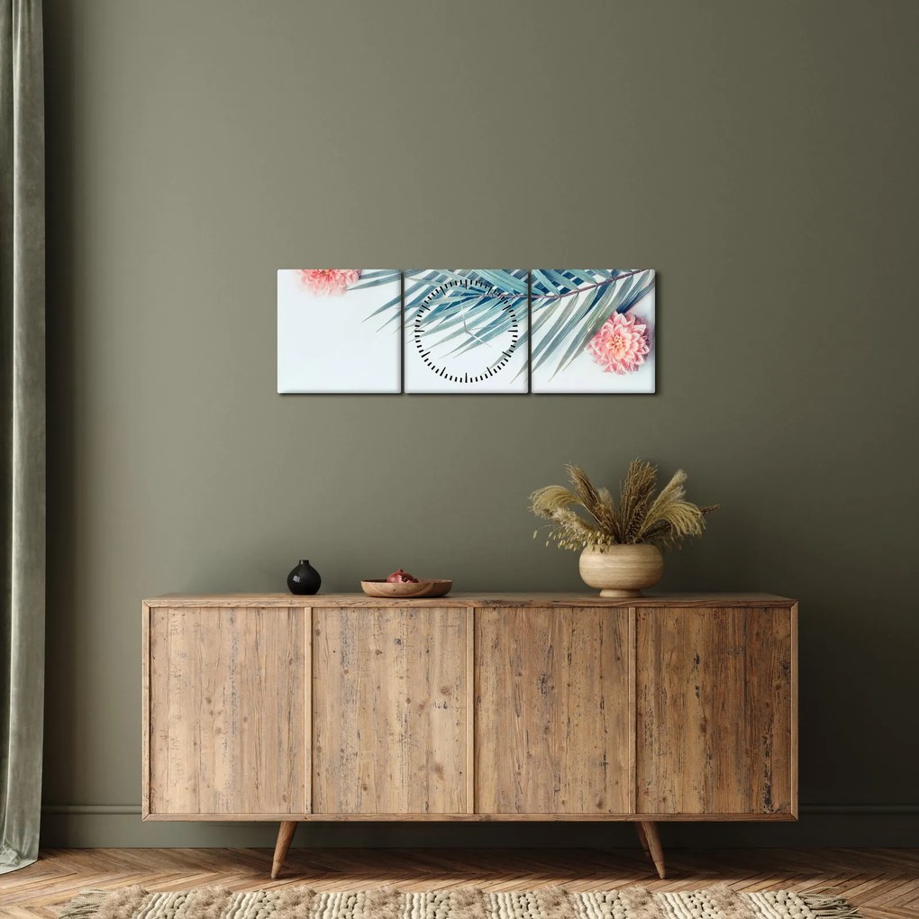 A csokor képe (órával) (90x30 cm)
