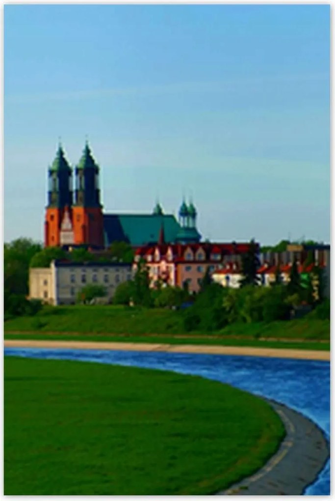 Poszterek 80x120 Poznań Panoráma
