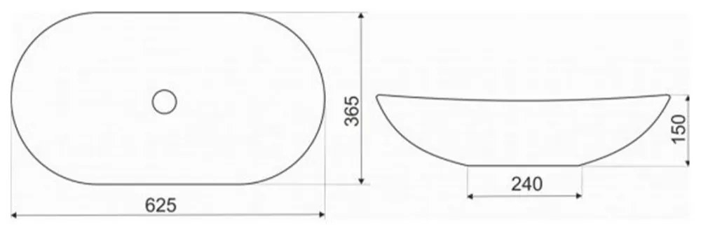 KR-781 kerámia design mosdó