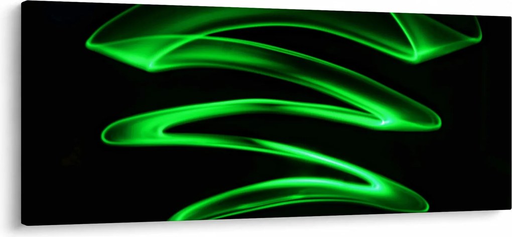 Kép - neonhullámok (120x50 cm)