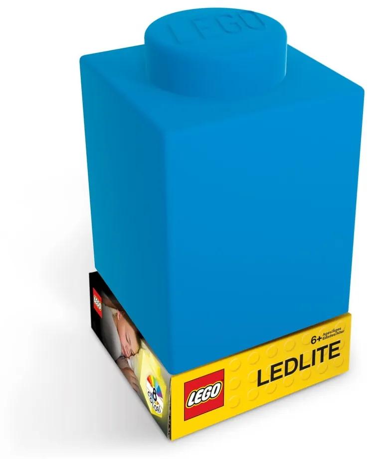 Classic Brick kék szilikon világító éjjeli lámpa - LEGO®