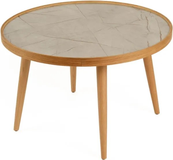 Polen 80 - Oak, Grey Marble