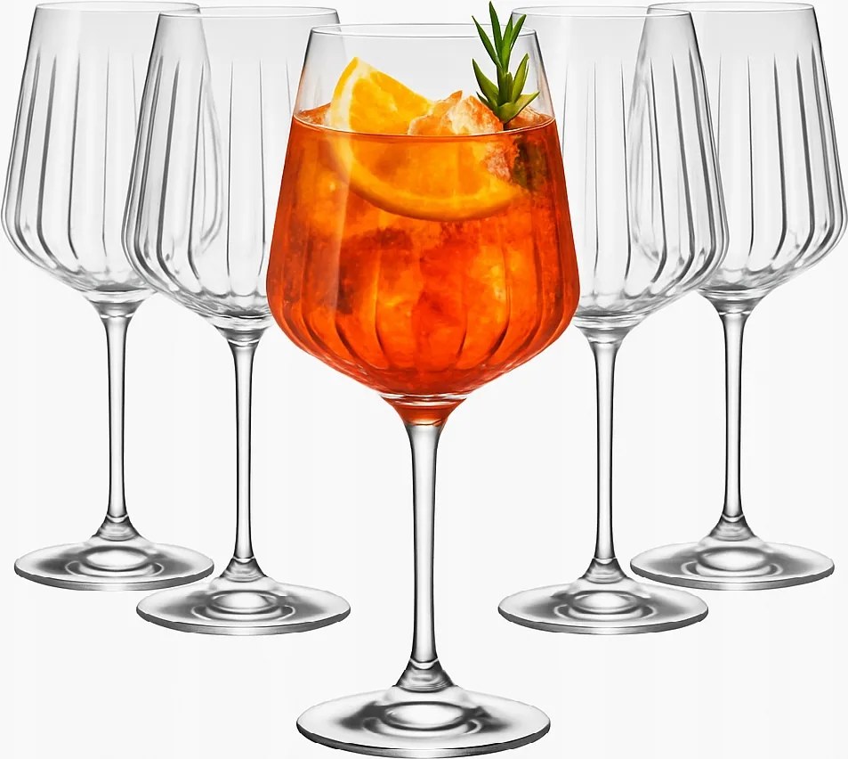 Nagy kristálypoharak Aperol Spritz Borokhoz Rcr Timeless 490ml 6db