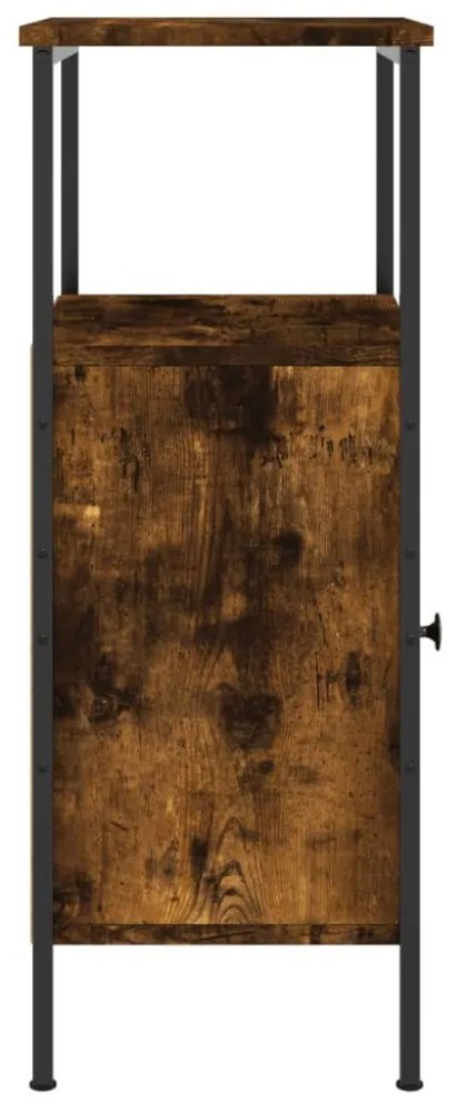 2 db füstös tölgy színű éjjeliszekrény 41 x 31 x 80 cm