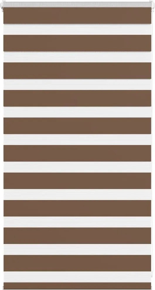 vidaXL zebrafüggönnyel barna szövetszélesség 80,9 cm poliészter