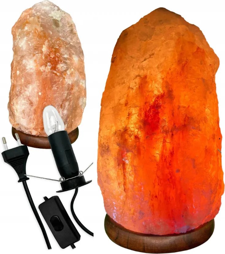 Himalája só Só Lámpa 7-9 Kg Ionizátor Lámpa Természetes sótömb