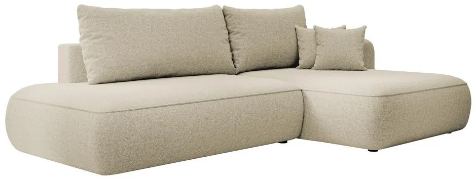 Sarokkanapé Fergie (J) (bézs + fekete) . 1099460