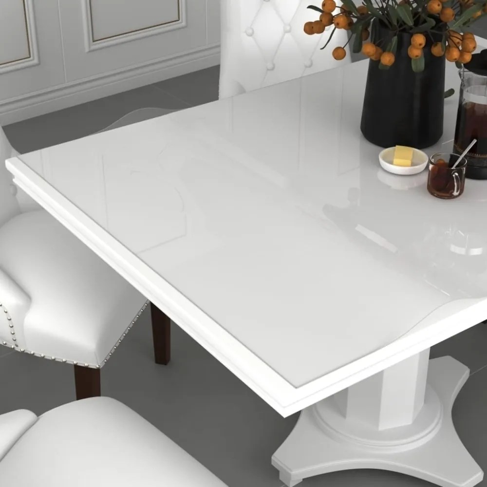 vidaXL átlátszó PVC védőabrosz 180 x 90 cm 2 mm