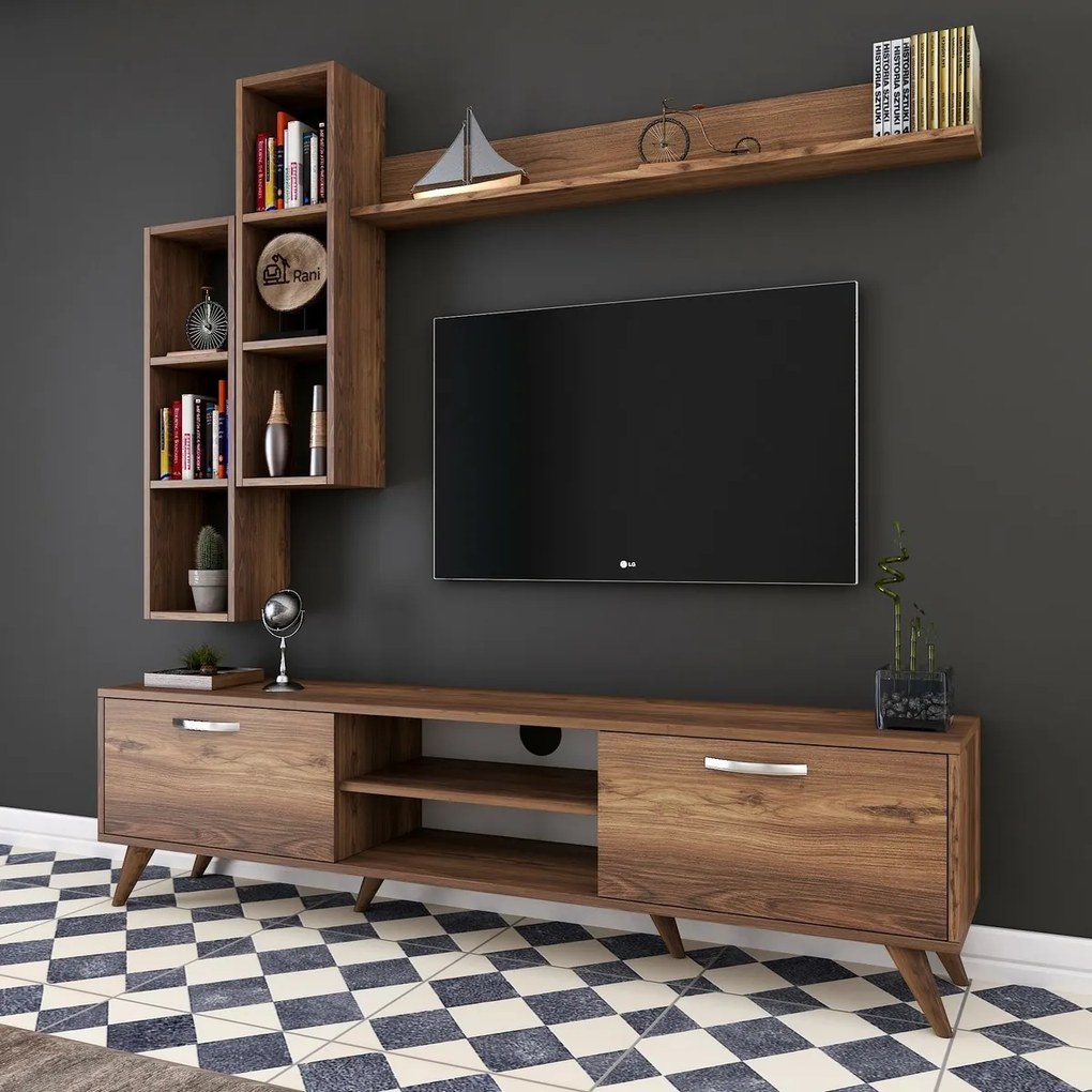 Mia Walnut TV-fal