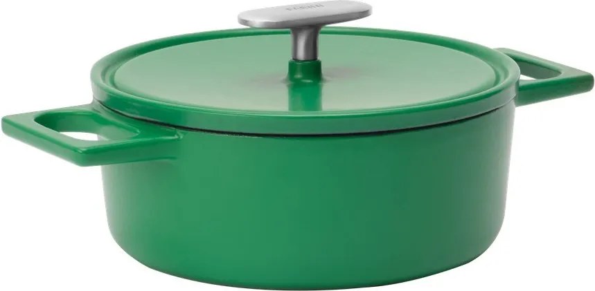 Indukciós tűzhelyhez alkalmas öntöttvas lábas fedővel 2 l Mattia 3.0 – FABINI