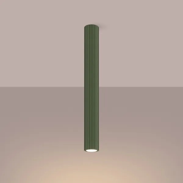 Sollux SL.1610 - Spotlámpa KARBON 1xGU10/10W/230V 60 cm zöld