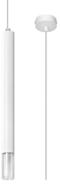 Sollux SL.0957 - Csillár zsinóron VIZIER 1xG9/12W/230V fehér