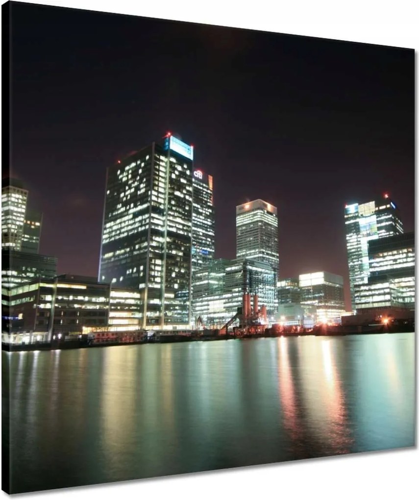 Vászonkép 50x50 Megvilágított London