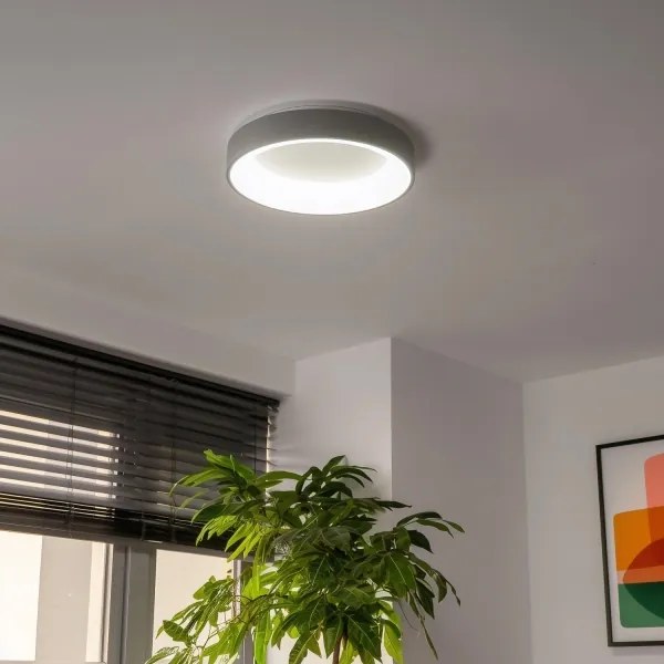 Brilagi - LED Dimmelhető mennyezeti lámpa LED/40W/230V 3000-6500K ezüst + távirányító