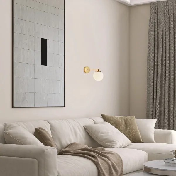 Rabalux 71081 - Fali lámpa KIARA 1xE27/35W/230V arany