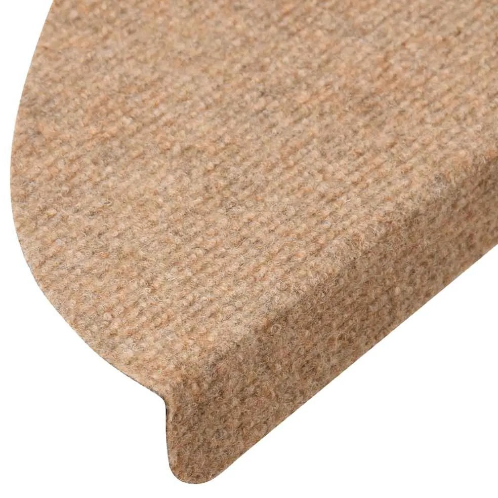 20 db bézs öntapadó lépcsőszőnyeg 65 x 22,5 x 3,5 cm