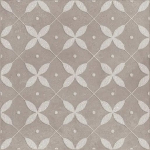 Csempe Ragno Amuri Zucchero Grigio 20x20 cm dombornyomott AMRC8D