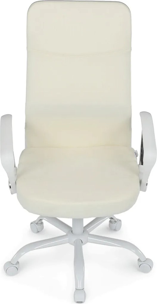 Bézs szövet irodai szék hinta mechanizmussal – KA-W3109