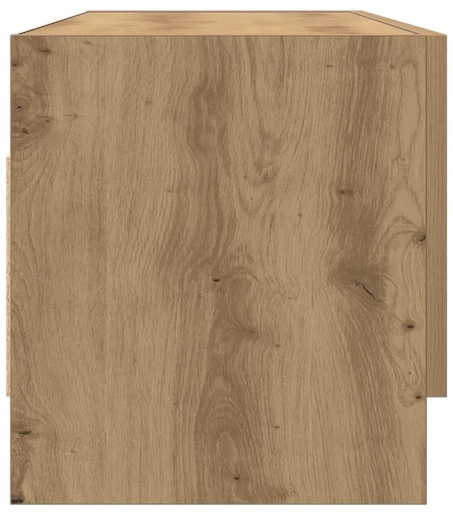 gardróbszekrény Artisan tölgy 100x32,5x35 cm Gépelt fa