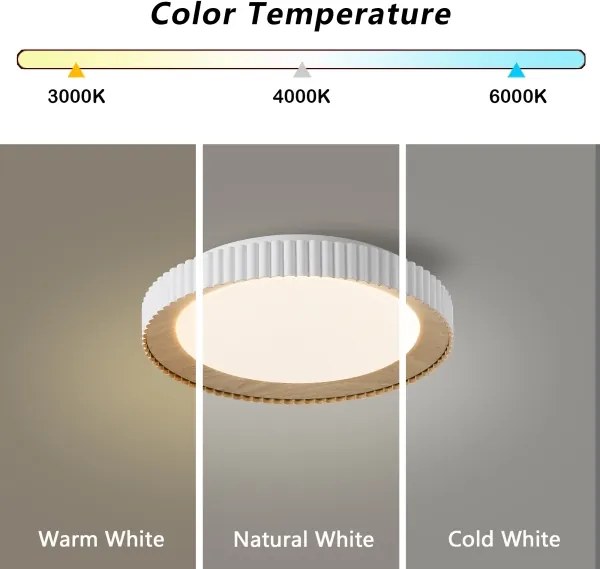 BRILAGI - NEXO dimmelhető LED mennyezeti lámpa LED/48W/230V 3000-6000K fehér átm. 43 cm + távirányító