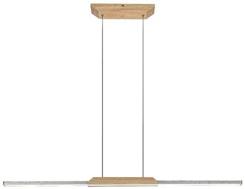 RÁBALUX 72084 TAMUR Modern Led Függesztett Lámpa Bükk IP20