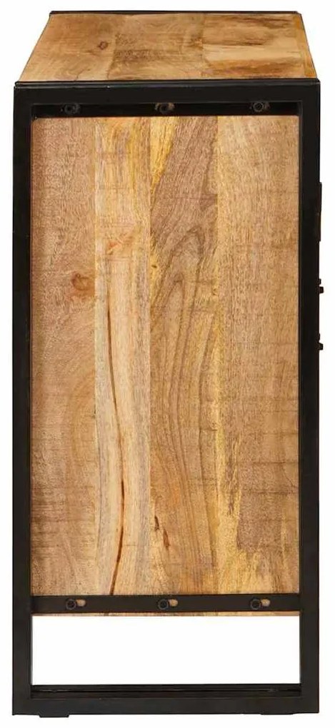 Széf Barna 80 x 33 x 70 cm tömör mangófa