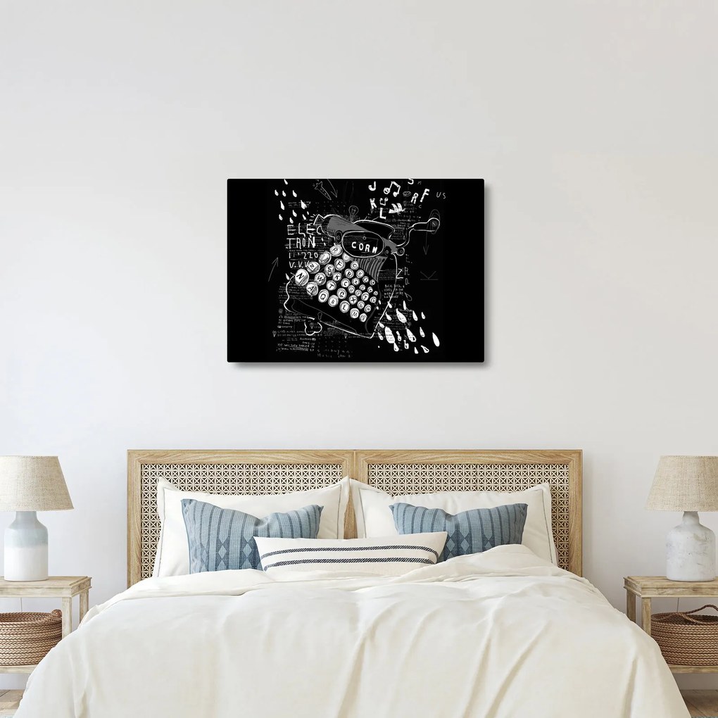 Kép - Rajz Banksy stílusában (70x50 cm)