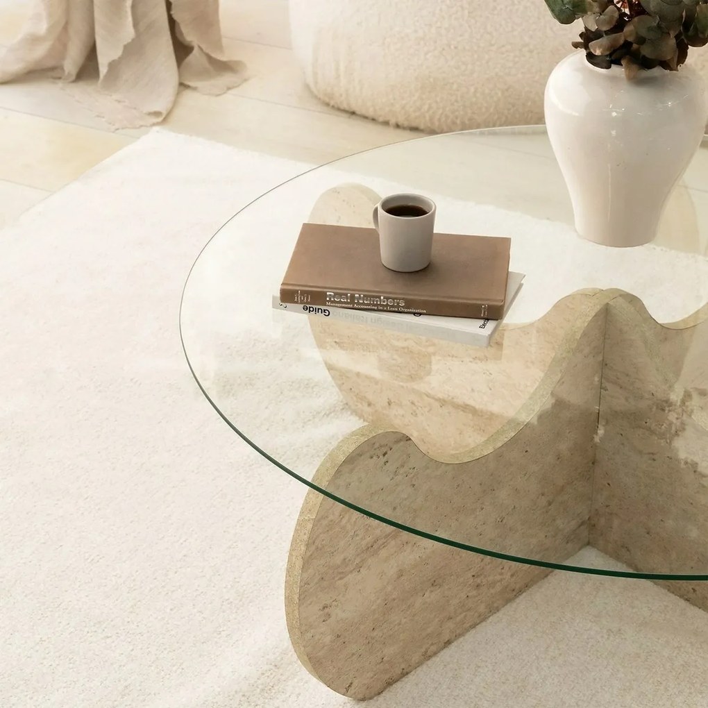 Hima Travertine konferenciaasztal
