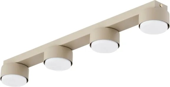 Brilagi - LED RGB dimmelhető beépíthető spotlámpa MONO 4xGX53/14W/230V Wi-Fi Tuya bézs