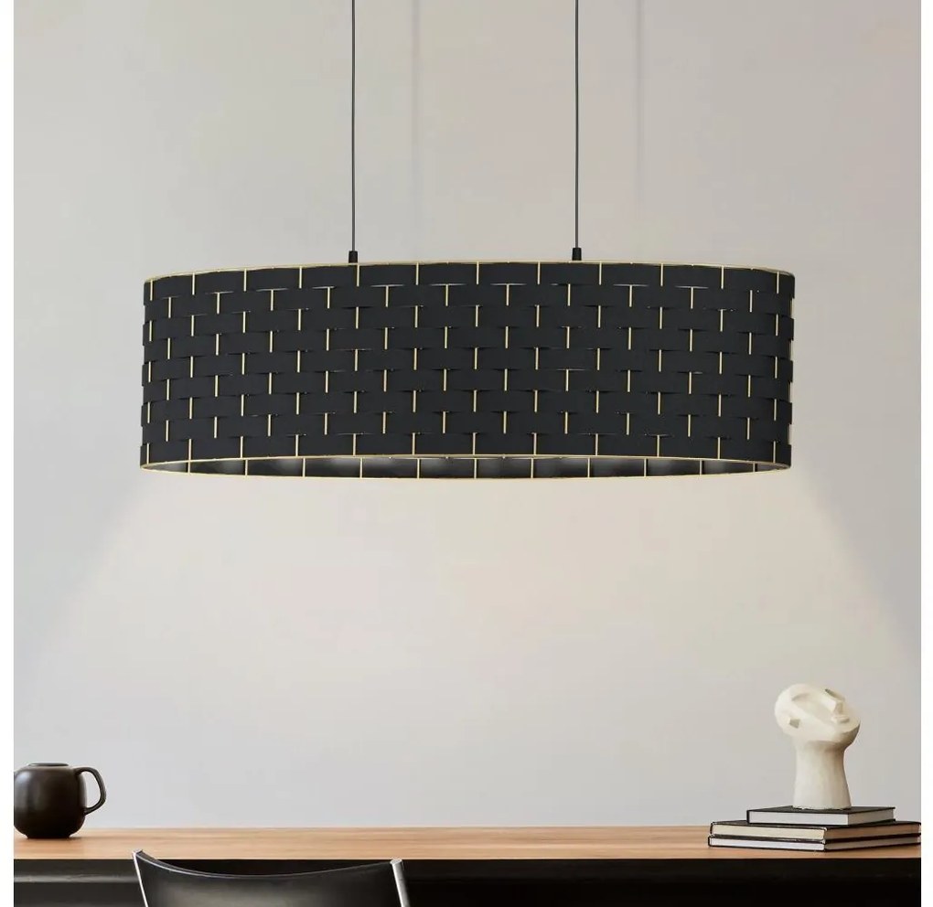 Eglo 99613 - Csillár zsinóron MARASALES 2xE27/40W/230V