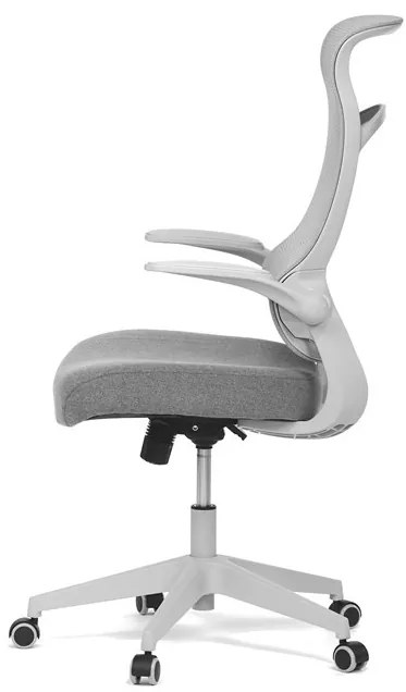 Szürke Hálós Irodai Szék, Hinta Mechanikával. GREY – KA-A182