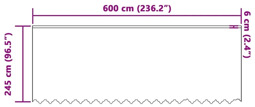 Függönyök függönyökkel Egyéb Fehér 600 x 245 cm Poliészter