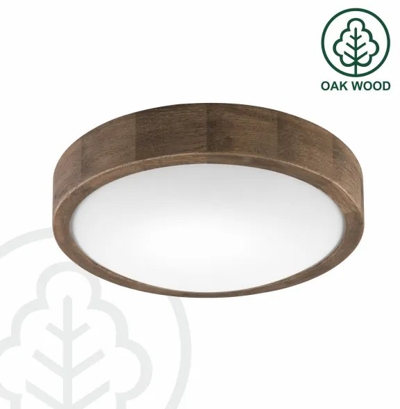 Brilagi - LED mennyezeti lámpa CARVALHO SLIM 1xE27/60W/230V dió 27 cm