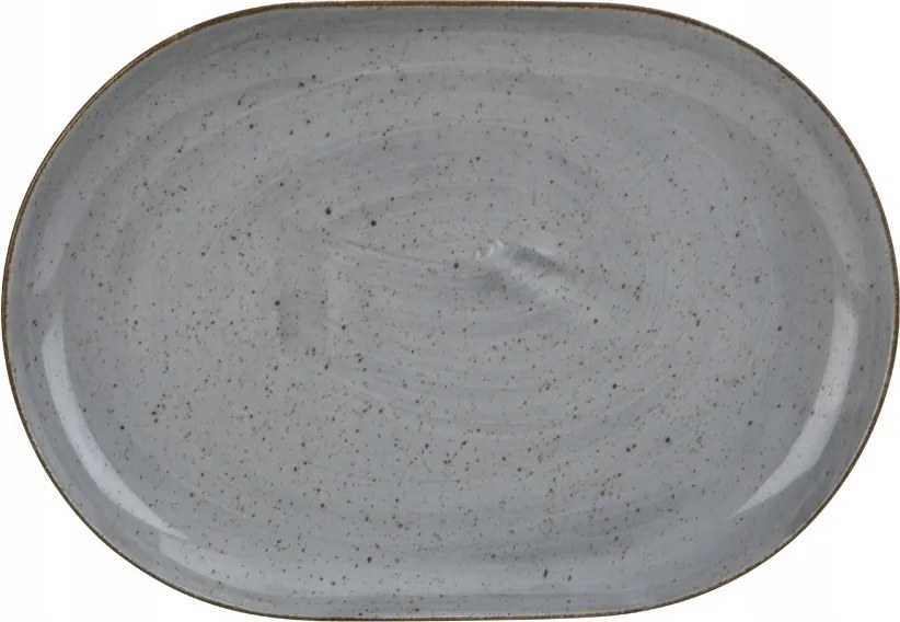 Ovális tál 33cm Boss Grey