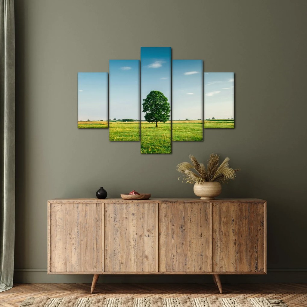 Fa képe a réten (150x105 cm)