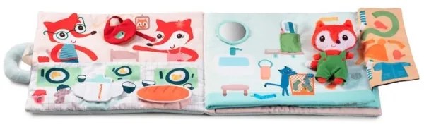 Lilliputiens - Textilkönyv Jó reggelt, Alice róka