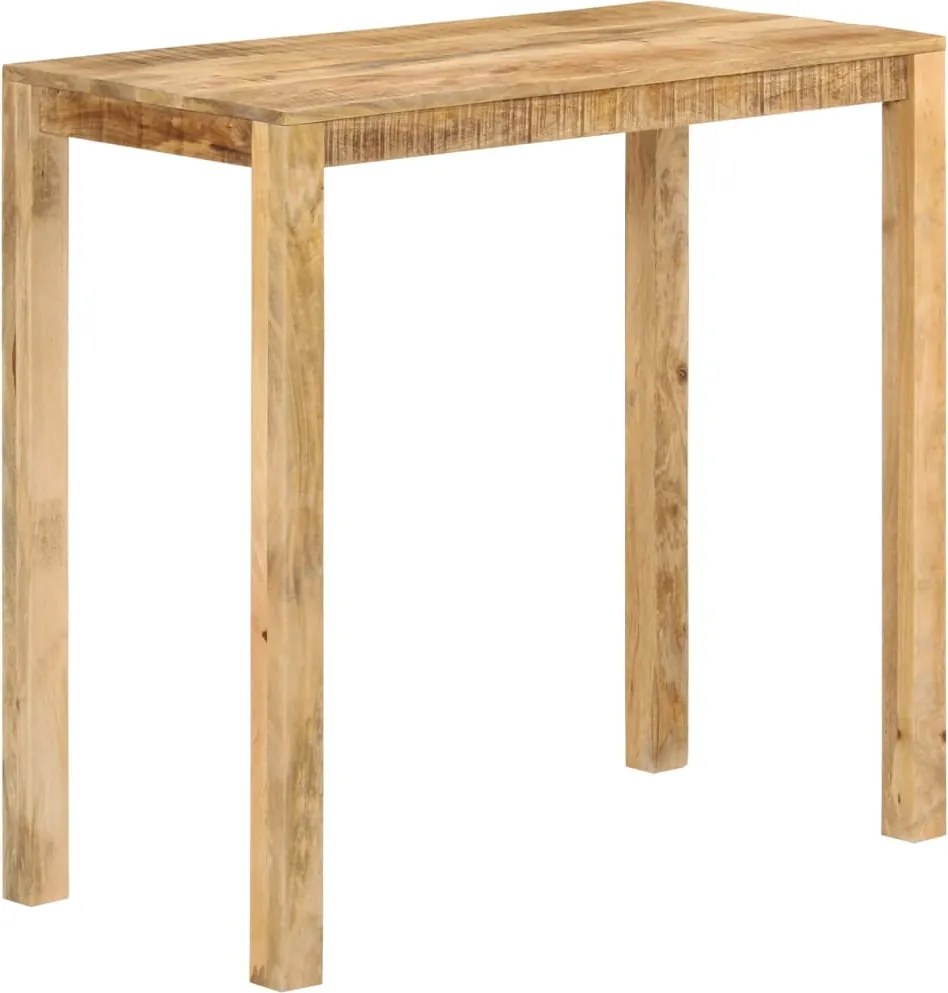 vidaXL tömör mangófa bárasztal 112 x 55 x 108 cm