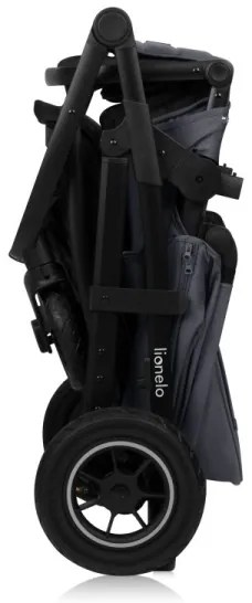 Lionelo - AMBER PLUS 3 az 1-ben kombinált babakocsi, grafit