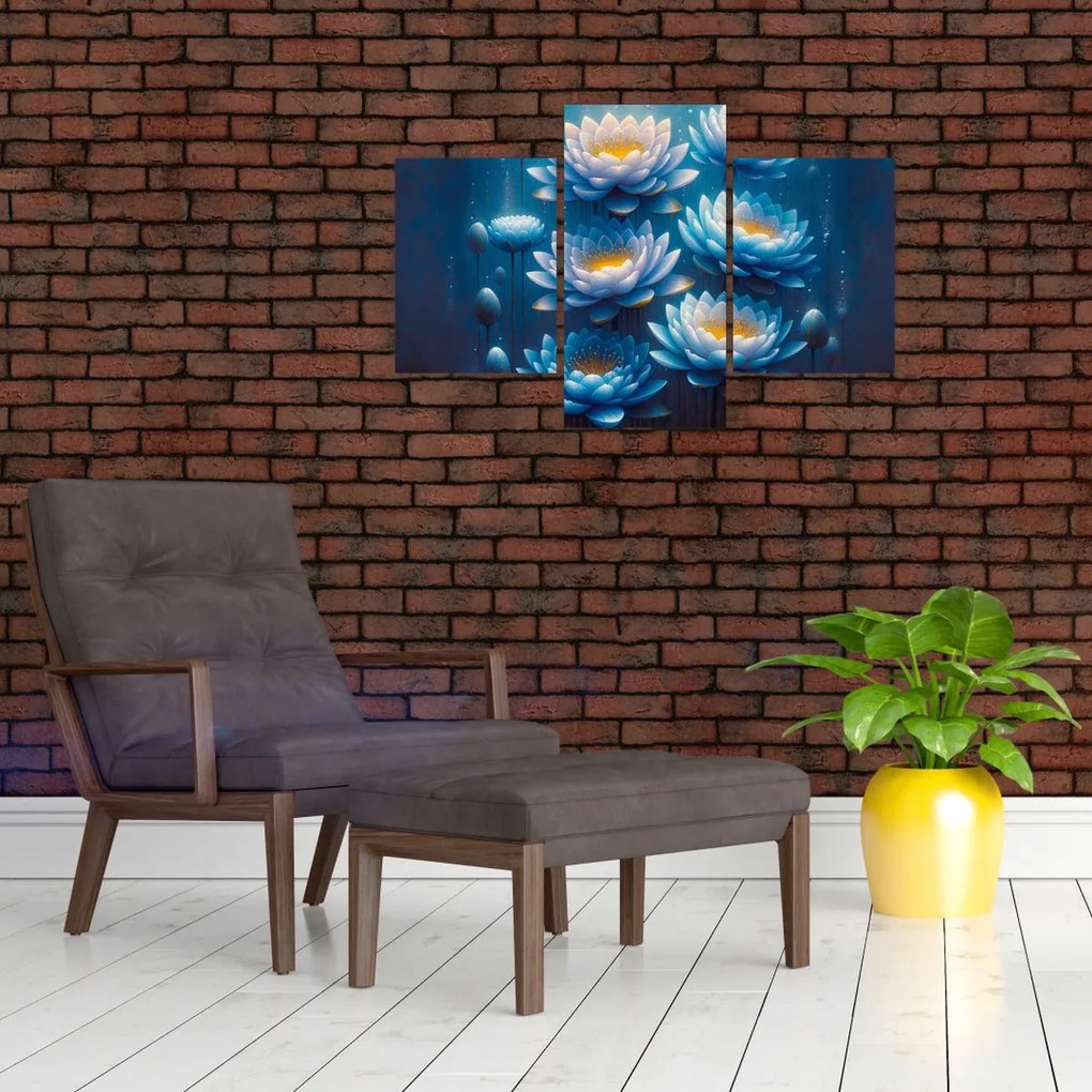 Kép - Tavirózsák a víz alatt (90x60 cm)