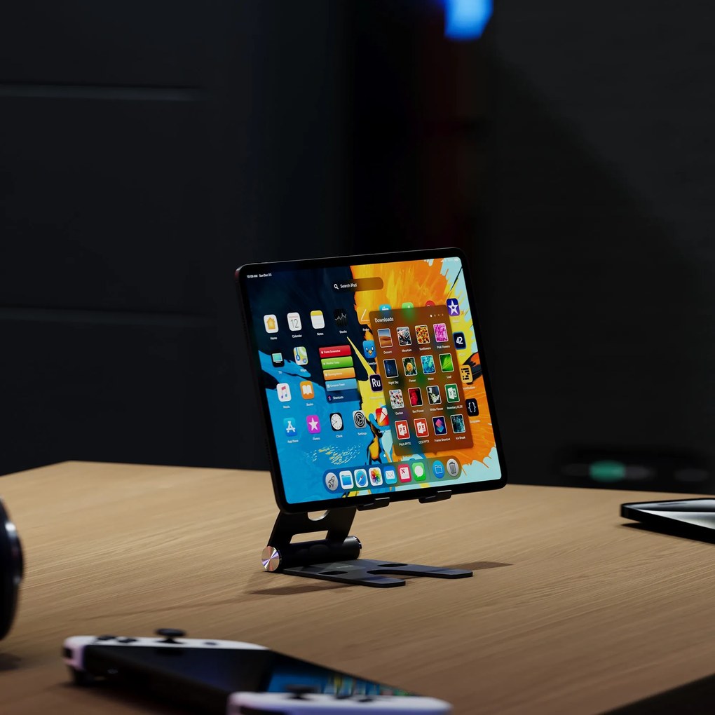 Telefontartó / tabletállvány mintával: Diablo X-Dock