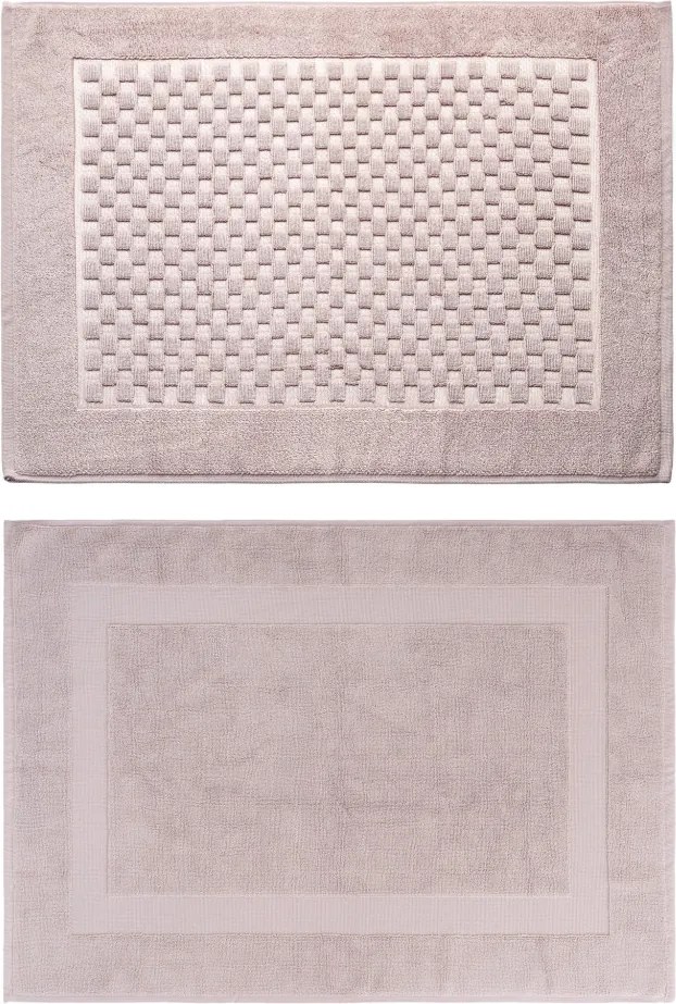 Eminent fürdőszobaszőnyeg, púderrózsaszín, 50×70 cm