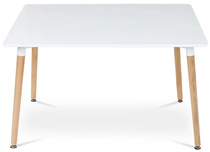 Étkezőasztal 120×80 cm, MDF, Fehér. DT-304 WT