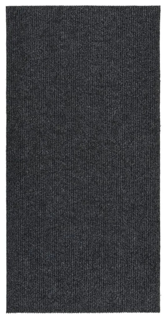 antracitszürke koszfogó futószőnyeg 100 x 200 cm